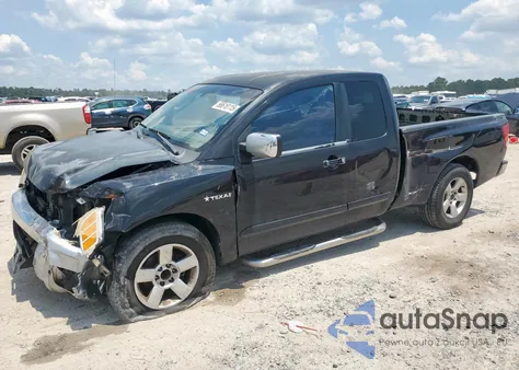 2004 Nissan Titan Xe из США, поврежденный, VIN 1N6AA06A34N512763